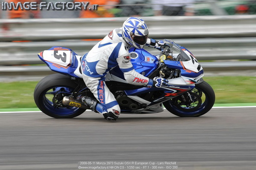 2008-05-11 Monza 2973 Suzuki GSX R European Cup - Lars Reichelt